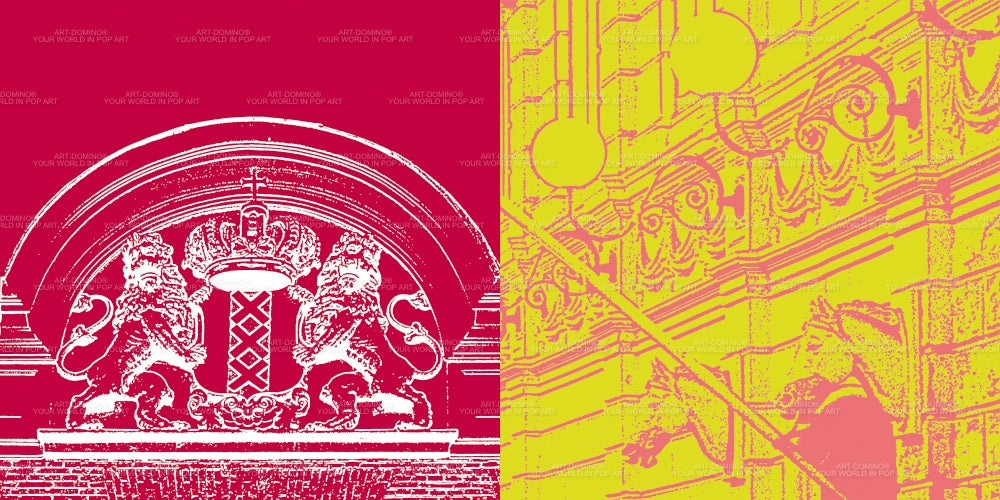 Tableau sur toile Classiques - Pays-Bas - Amsterdam - 4107