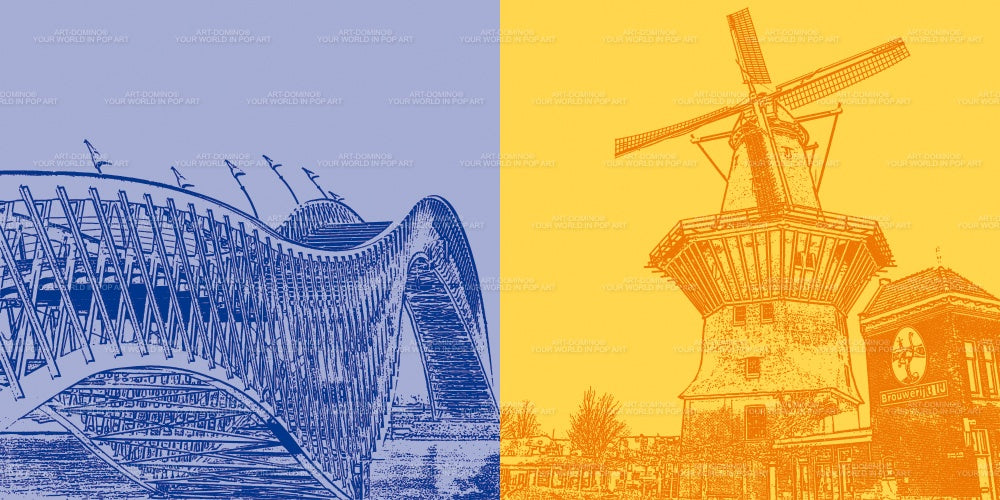 Tableau sur toile Classiques - Pays-Bas - Amsterdam - 4111