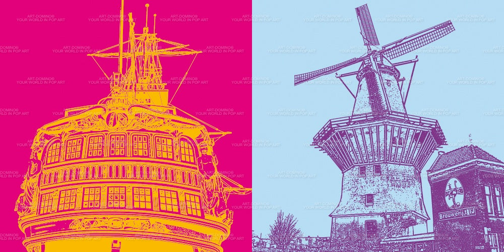 Leinwandbild Classics - Niederlande - Amsterdam - 4112