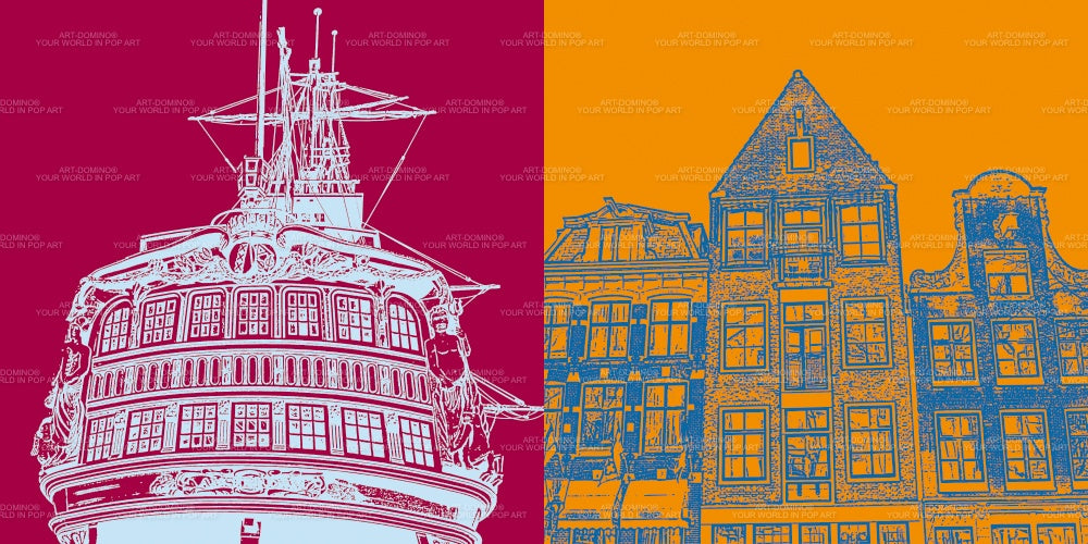 Leinwandbild Classics - Niederlande - Amsterdam - 4113