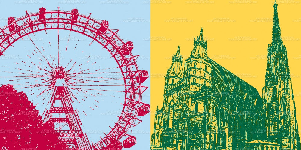 Leinwandbild Classics - Österreich - Wien - 4203