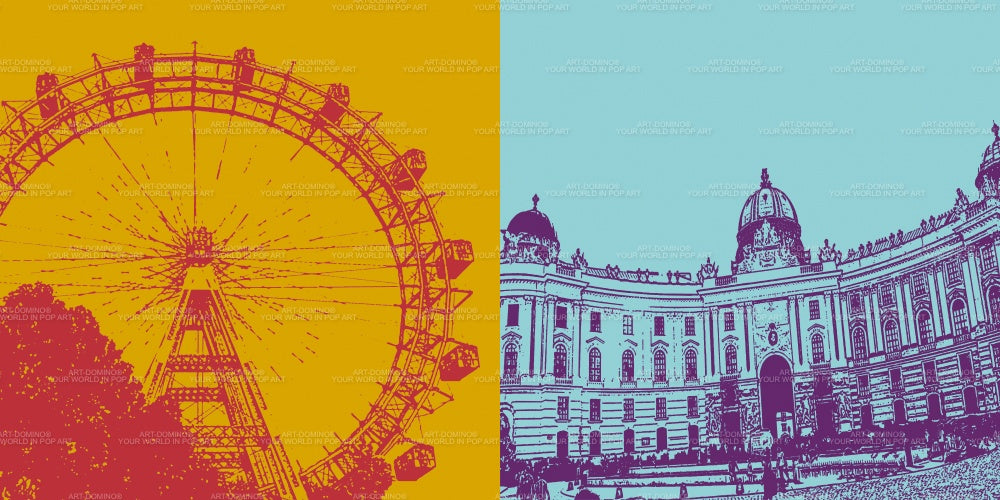 Leinwandbild Classics - Österreich - Wien - 4213