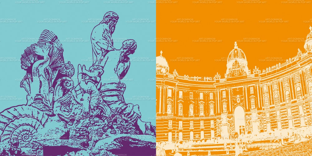 Leinwandbild Classics - Österreich - Wien - 4226