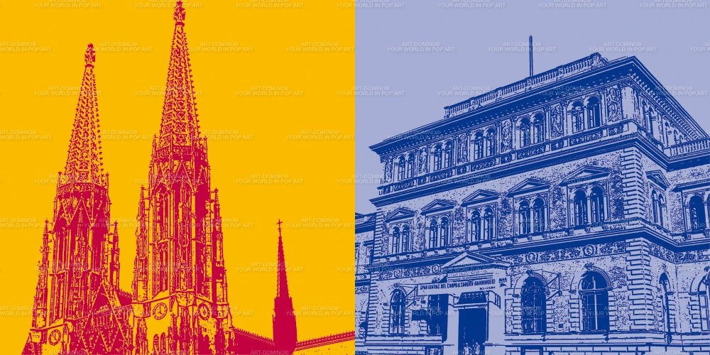 Leinwandbild Classics - Österreich - Wien - 4228