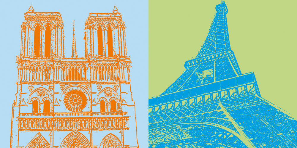 Leinwandbild Classics - Frankreich - Paris - 4307