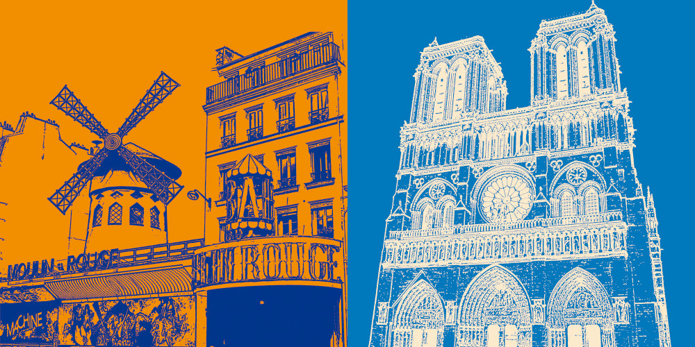 Leinwandbild Classics - Frankreich - Paris - 4313