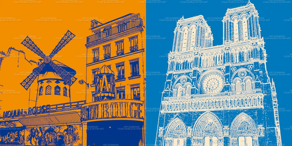 Leinwandbild Classics - Frankreich - Paris - 4313