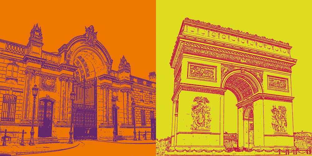 Tableau sur toile Classiques - France - Paris - 4316