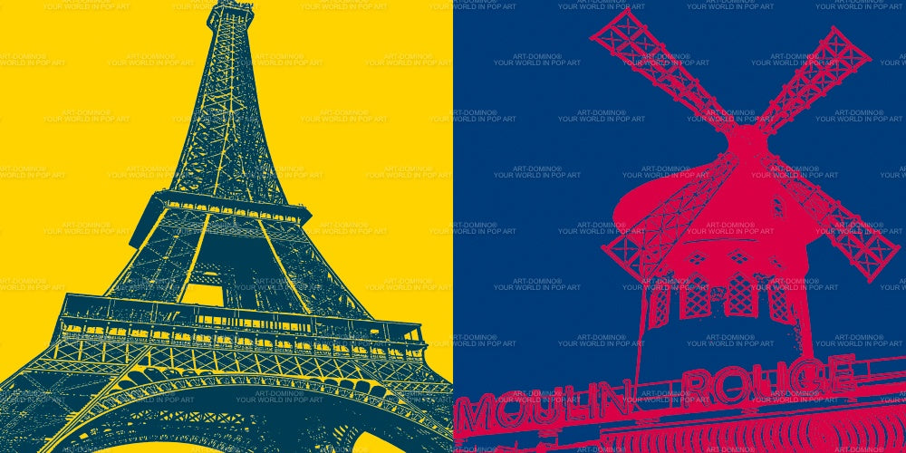 Leinwandbild Classics - Frankreich - Paris - 4320