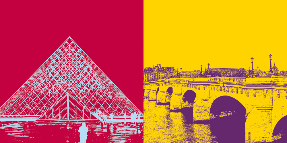 Leinwandbild Classics - Frankreich - Paris - 4323