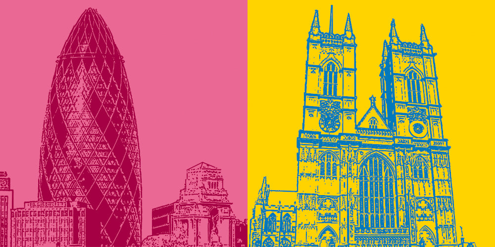 Leinwandbild Classics - England - London - 4425