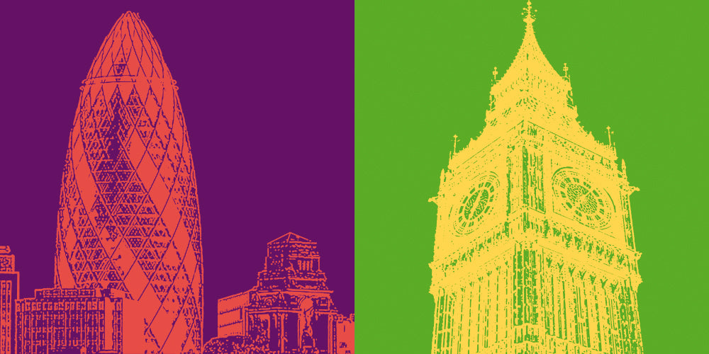 Leinwandbild Classics - England - London - 4426