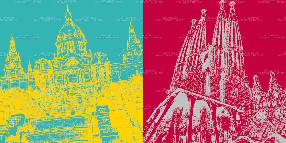 Leinwandbild Classics - Spanien - Barcelona - 4710