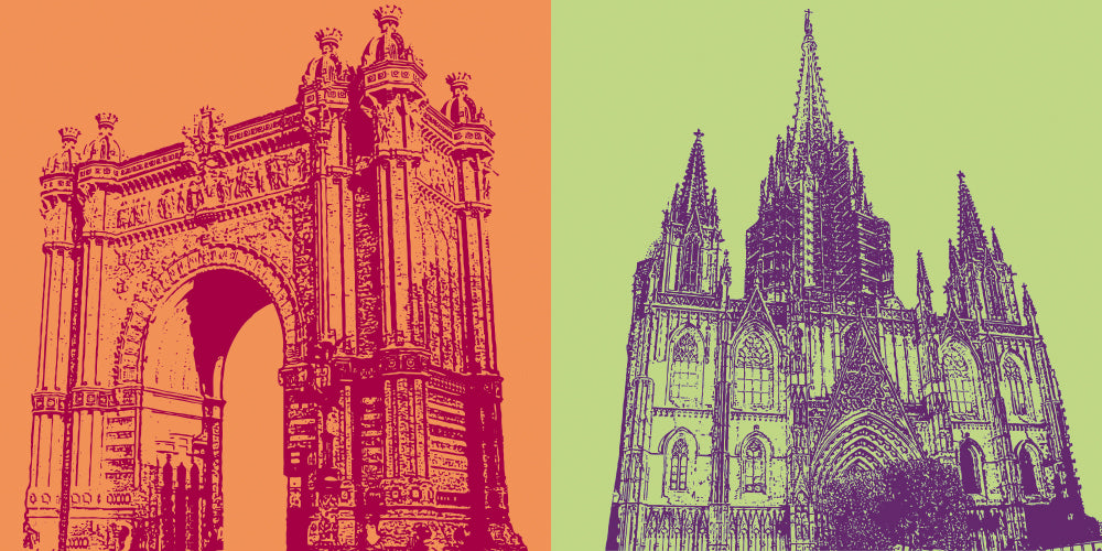 Leinwandbild Classics - Spanien - Barcelona - 4712