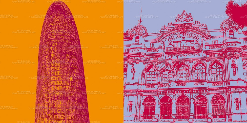 Leinwandbild Classics - Spanien - Barcelona - 4715