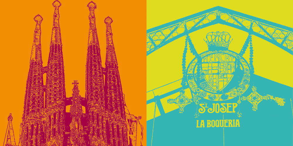 Leinwandbild Classics - Spanien - Barcelona - 4716