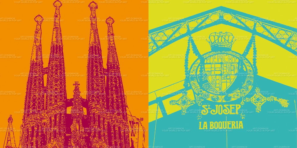 Leinwandbild Classics - Spanien - Barcelona - 4716