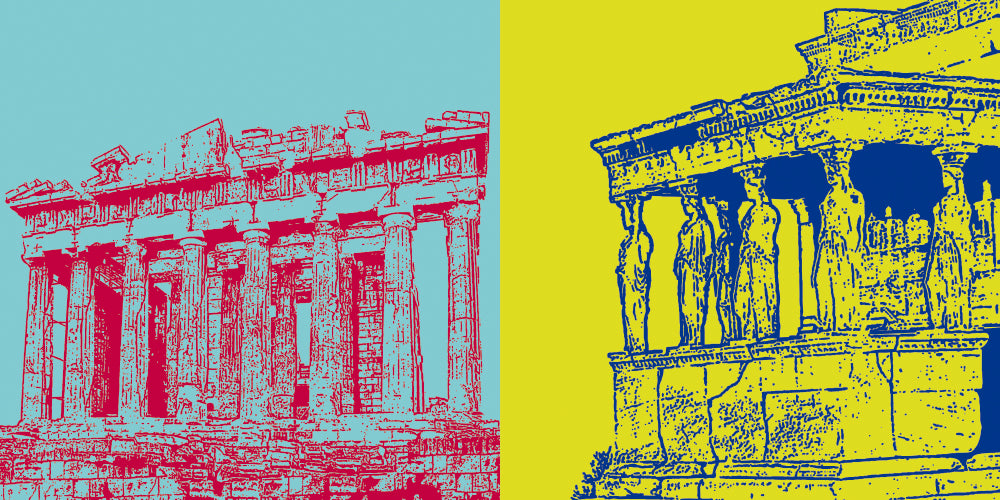 Leinwandbild Classics - Griechenland - Athen - 4804