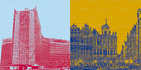 Leinwandbild Classics - Belgien - Brüssel - 4908