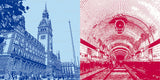 Tableau sur toile Classiques - Allemagne - Hambourg - 50242
