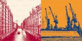 Tableau sur toile Classiques - Allemagne - Hambourg - 5024
