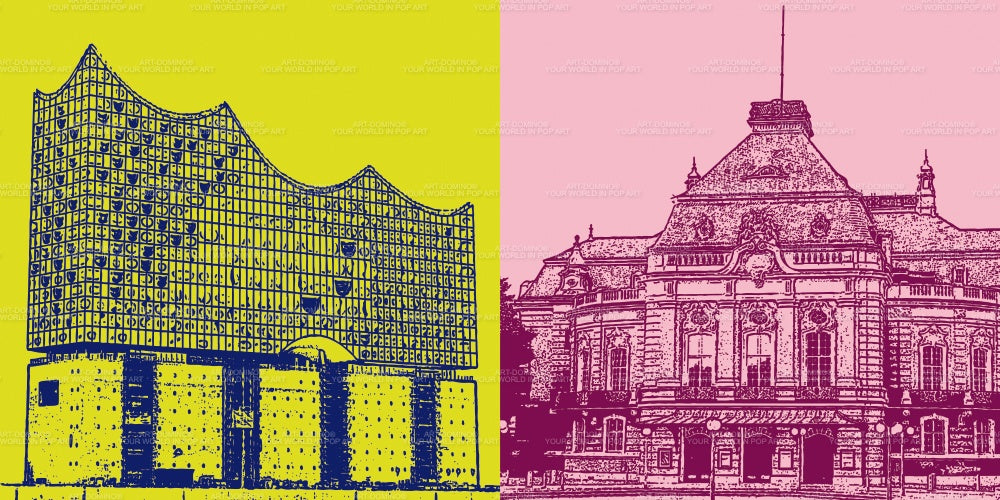 Tableau sur toile Classiques - Allemagne - Hambourg - 50282