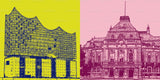 Tableau sur toile Classiques - Allemagne - Hambourg - 50282