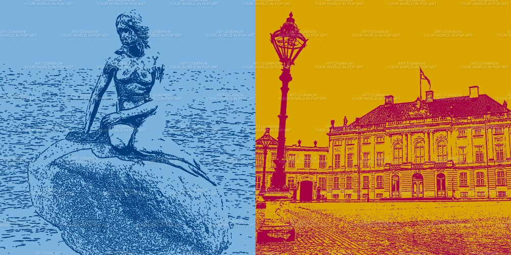 Leinwandbild Classics - Dänemark - Kopenhagen - 5200