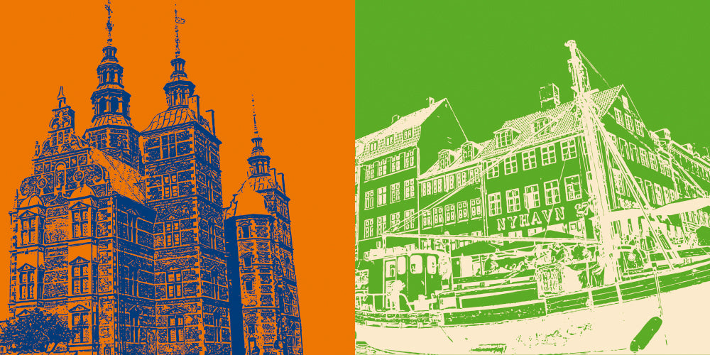 Tableau sur toile Classiques - Danemark - Copenhague - 5207