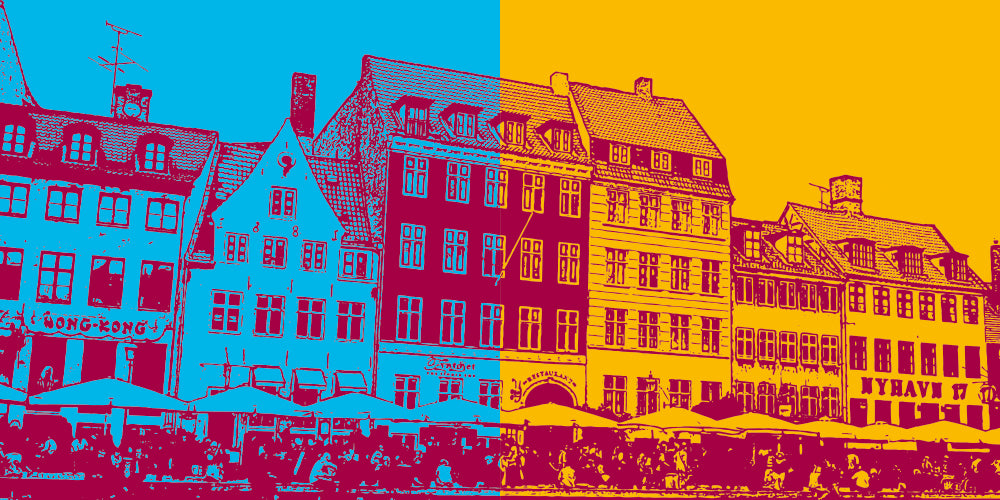 Leinwandbild Classics - Dänemark - Kopenhagen - 5211