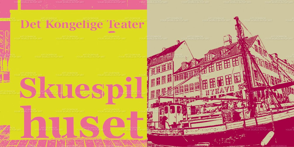 Leinwandbild Classics - Dänemark - Kopenhagen - 5213