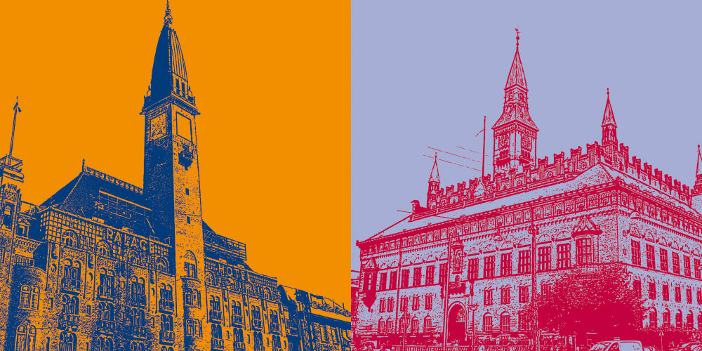 Leinwandbild Classics - Dänemark - Kopenhagen - 5215