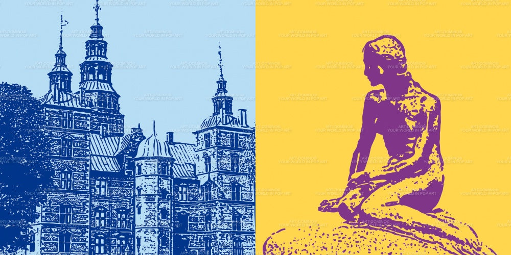 Leinwandbild Classics - Dänemark - Kopenhagen - 5217