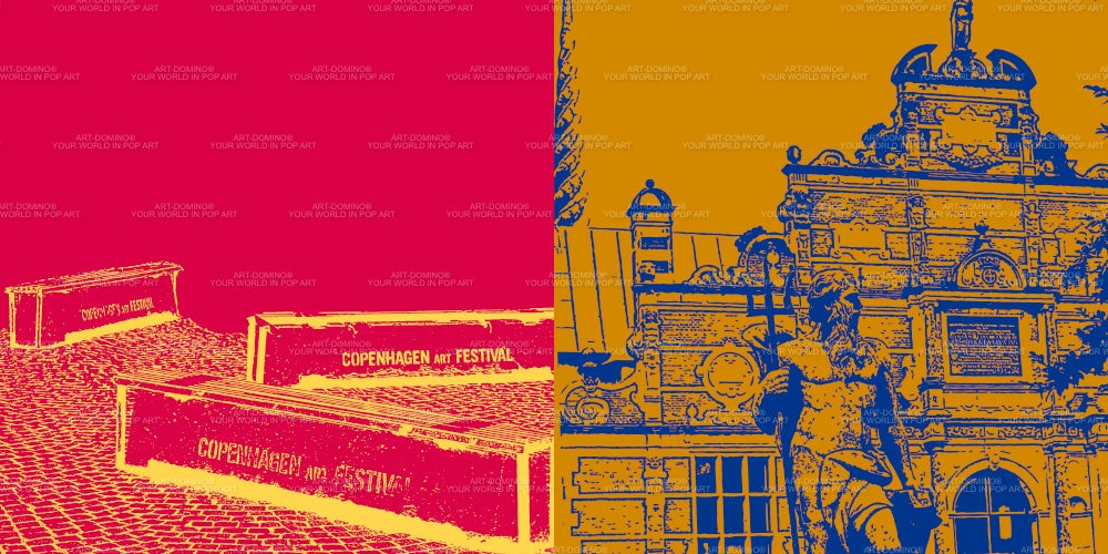 Leinwandbild Classics - Dänemark - Kopenhagen - 5218