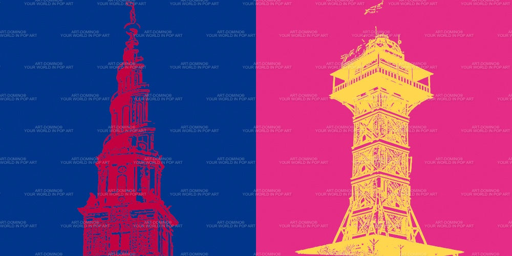 Tableau sur toile Classiques - Danemark - Copenhague - 5220