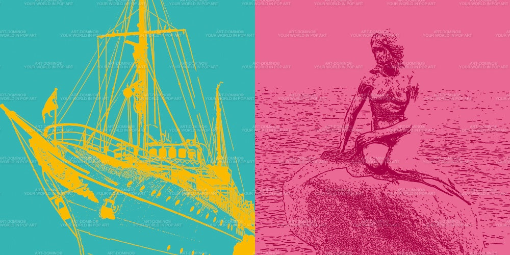 Leinwandbild Classics - Dänemark - Kopenhagen - 5221