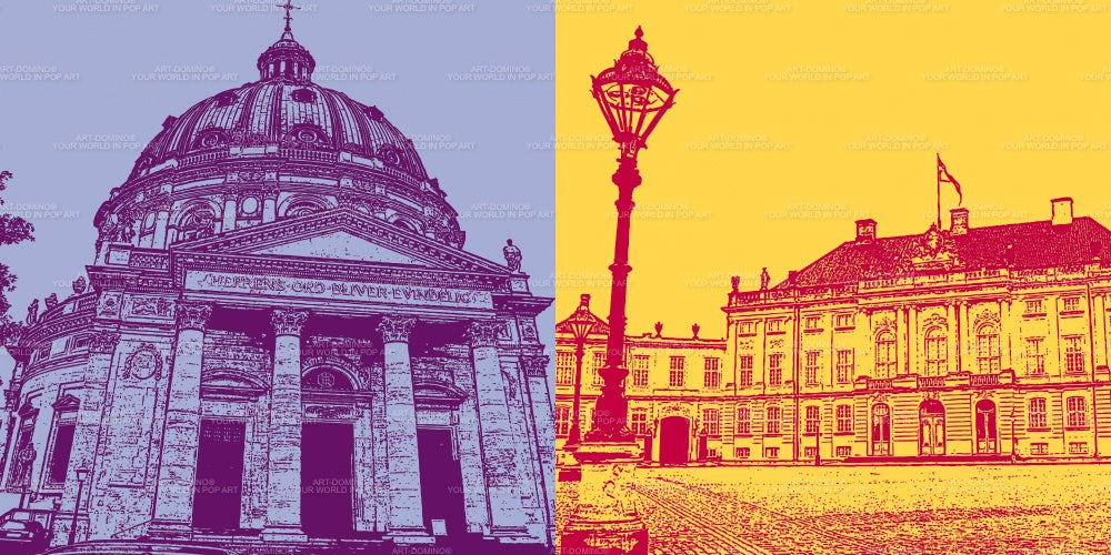 Leinwandbild Classics - Dänemark - Kopenhagen - 5223