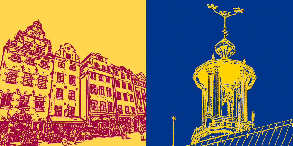 Leinwandbild Classics - Schweden - Stockholm - 5300