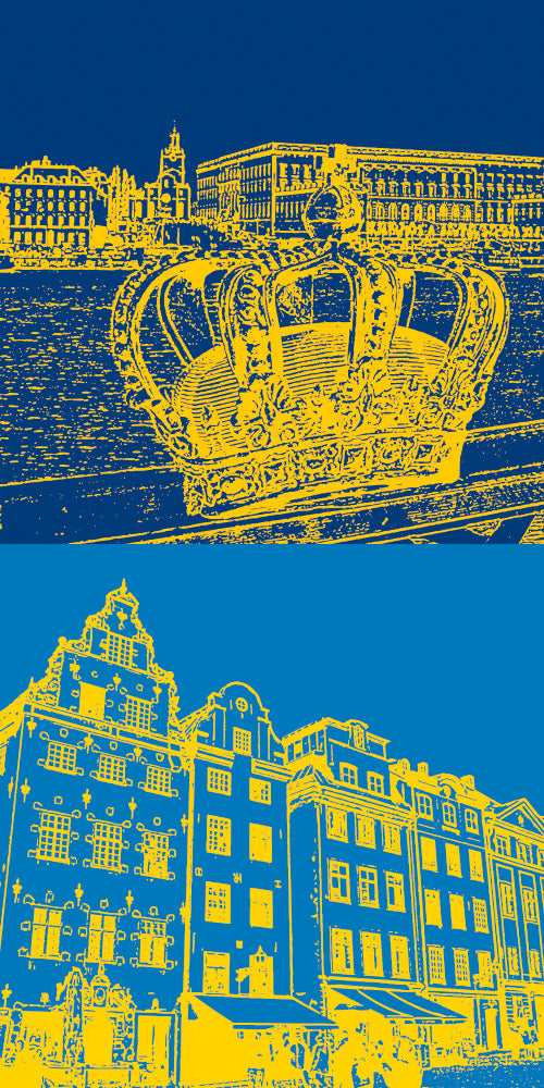 Leinwandbild Classics - Schweden - Stockholm - 5305