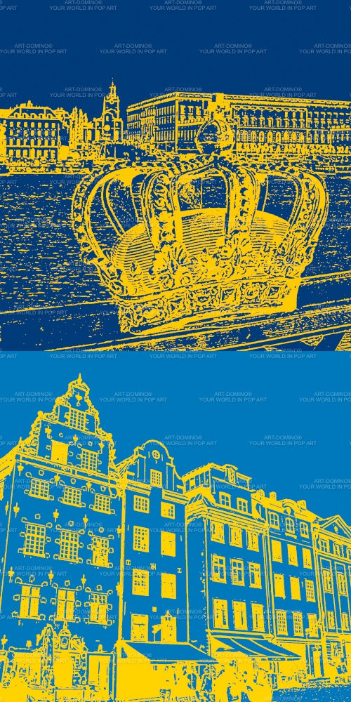 Leinwandbild Classics - Schweden - Stockholm - 5305
