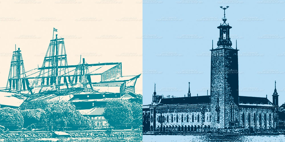 Leinwandbild Classics - Schweden - Stockholm - 5307