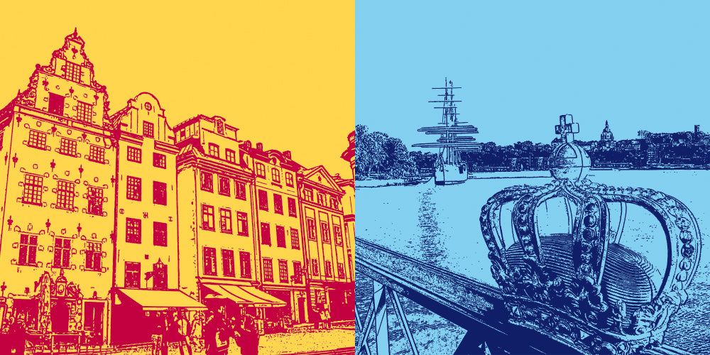 Leinwandbild Classics - Schweden - Stockholm - 5309