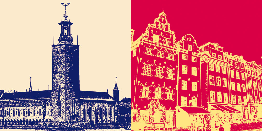 Leinwandbild Classics - Schweden - Stockholm - 5311