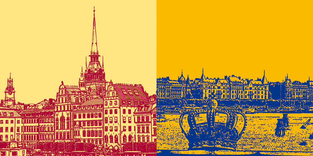 Leinwandbild Classics - Schweden - Stockholm - 5316