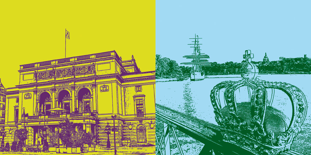 Leinwandbild Classics - Schweden - Stockholm - 5317