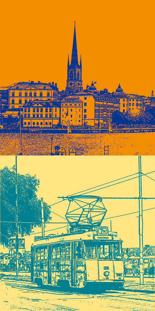 Leinwandbild Classics - Schweden - Stockholm - 5320