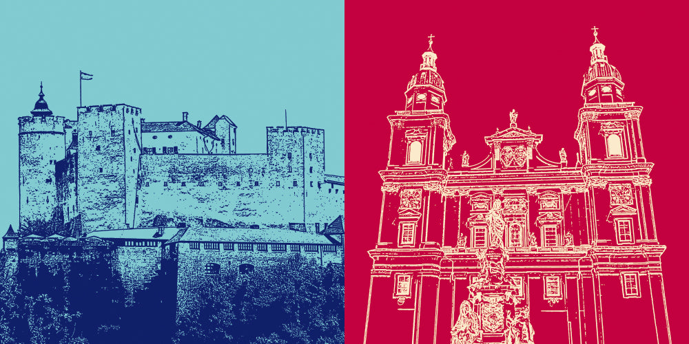 Leinwandbild Classics - Österreich - Salzburg - 5400