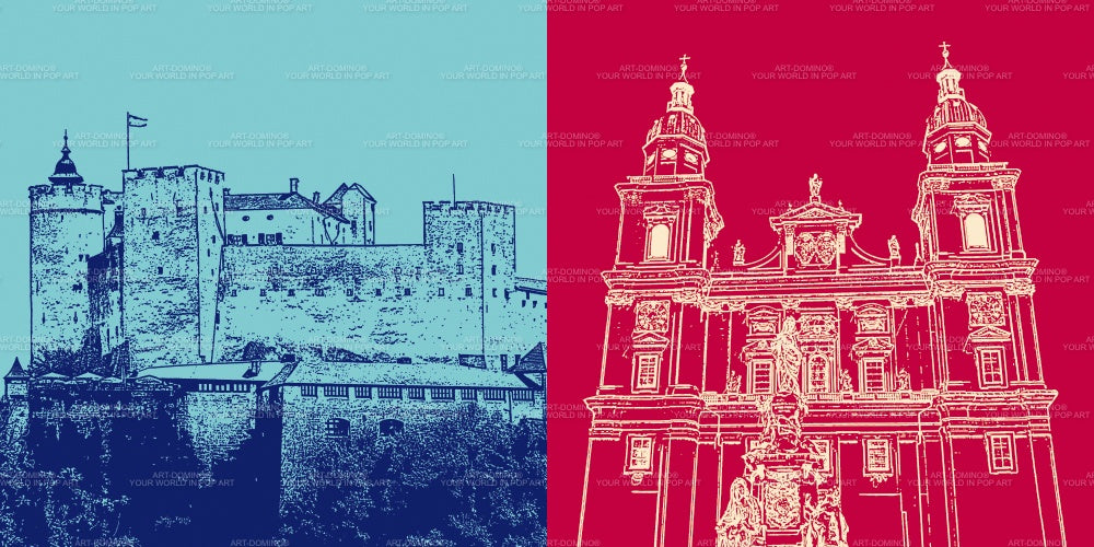 Leinwandbild Classics - Österreich - Salzburg - 5400