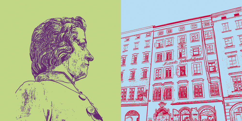 Leinwandbild Classics - Österreich - Salzburg - 5401