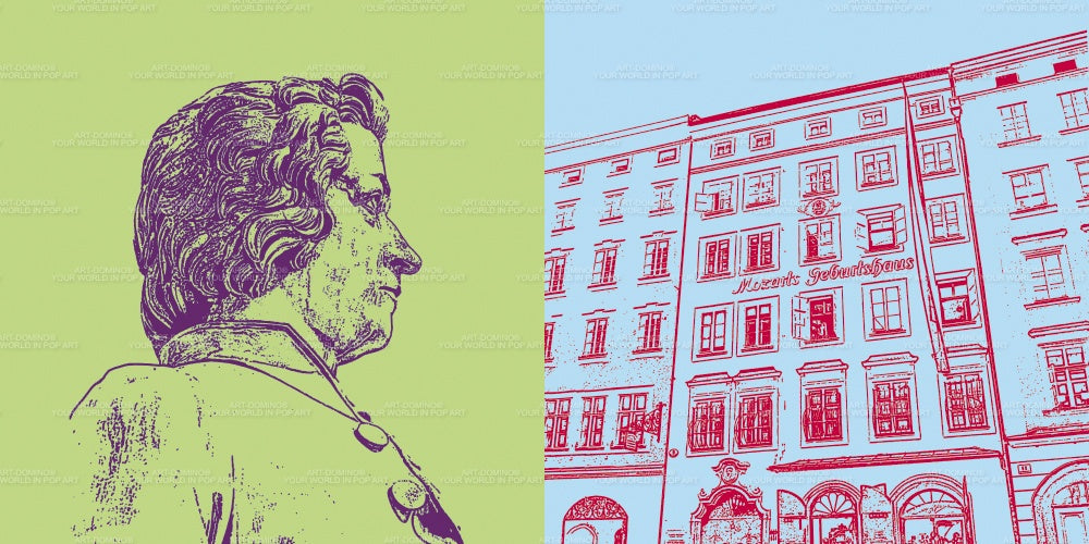 Leinwandbild Classics - Österreich - Salzburg - 5401